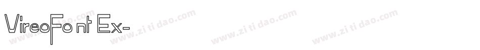 VireoFont Ex字体转换